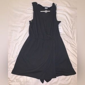 NEVER BEEN WORN! Cute romper with mock skirt in front. New with tags
